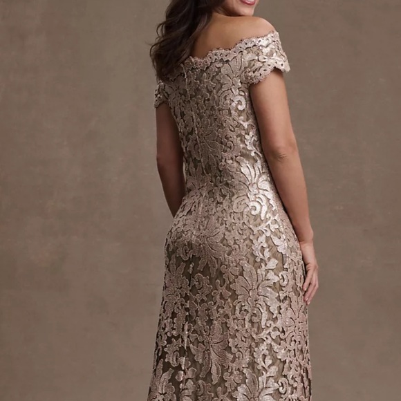 Anthropology-NWT Tadashi Shoji Odette Column Gown - Picture 4 of 8